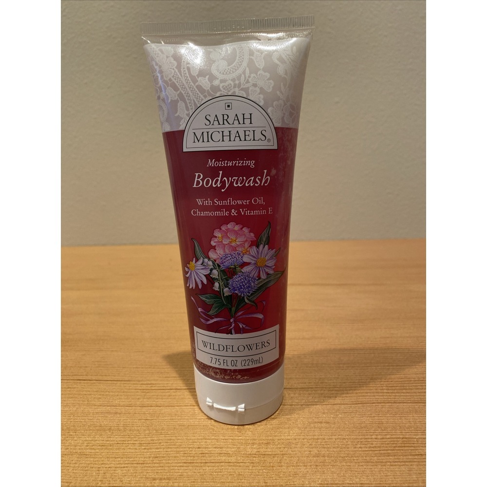 Sarah Michaels WILDFLOWERS Bodywash 7.75 fl oz NEW not sealed 1999